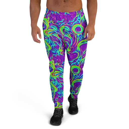 Lucid Lava on a Men's Joggers