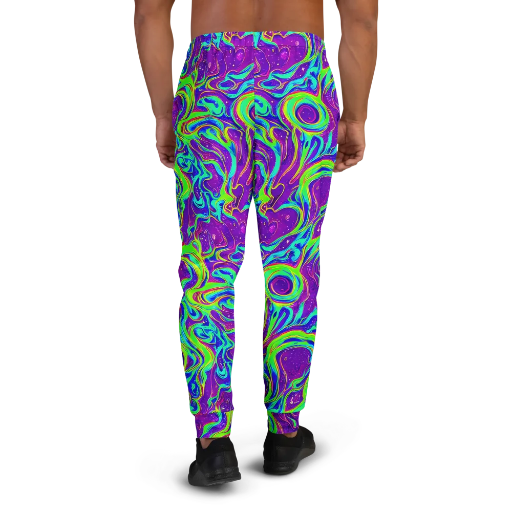 Lucid Lava on Men's Joggers — Back