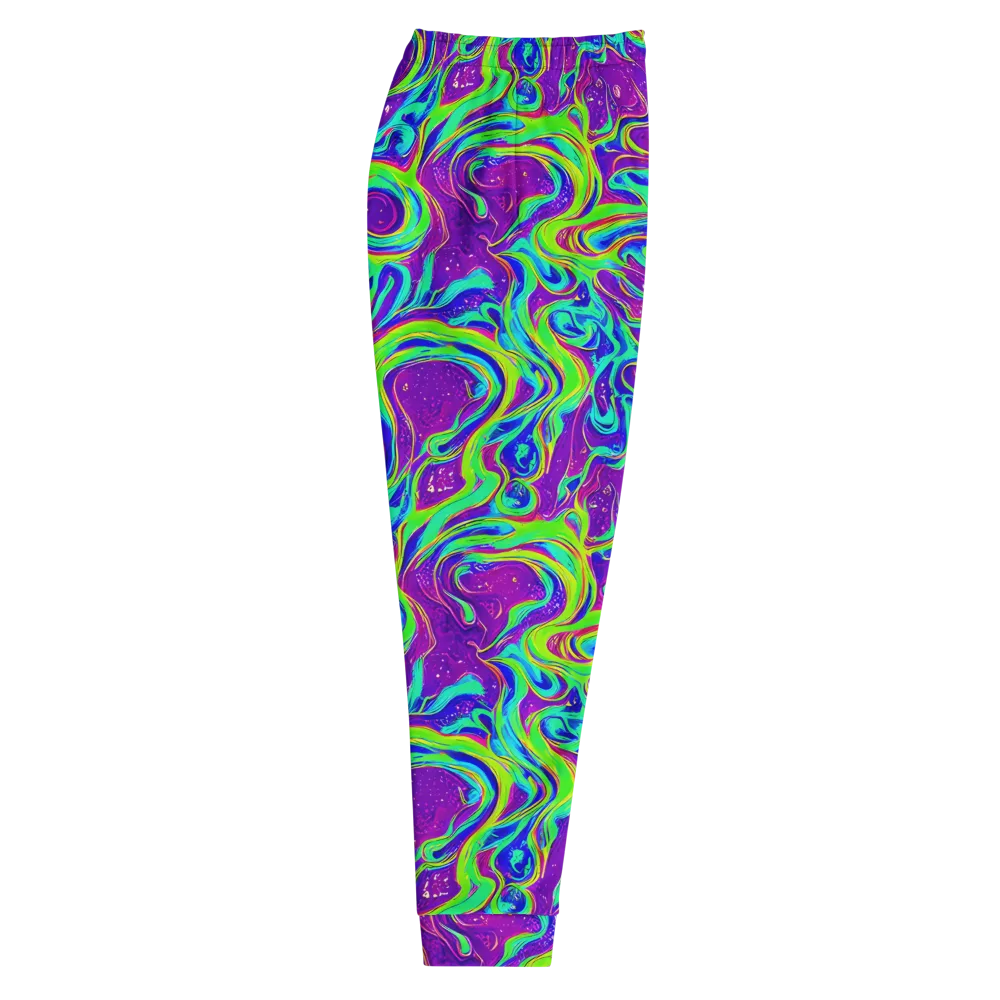 Lucid Lava on Men's Joggers — Right