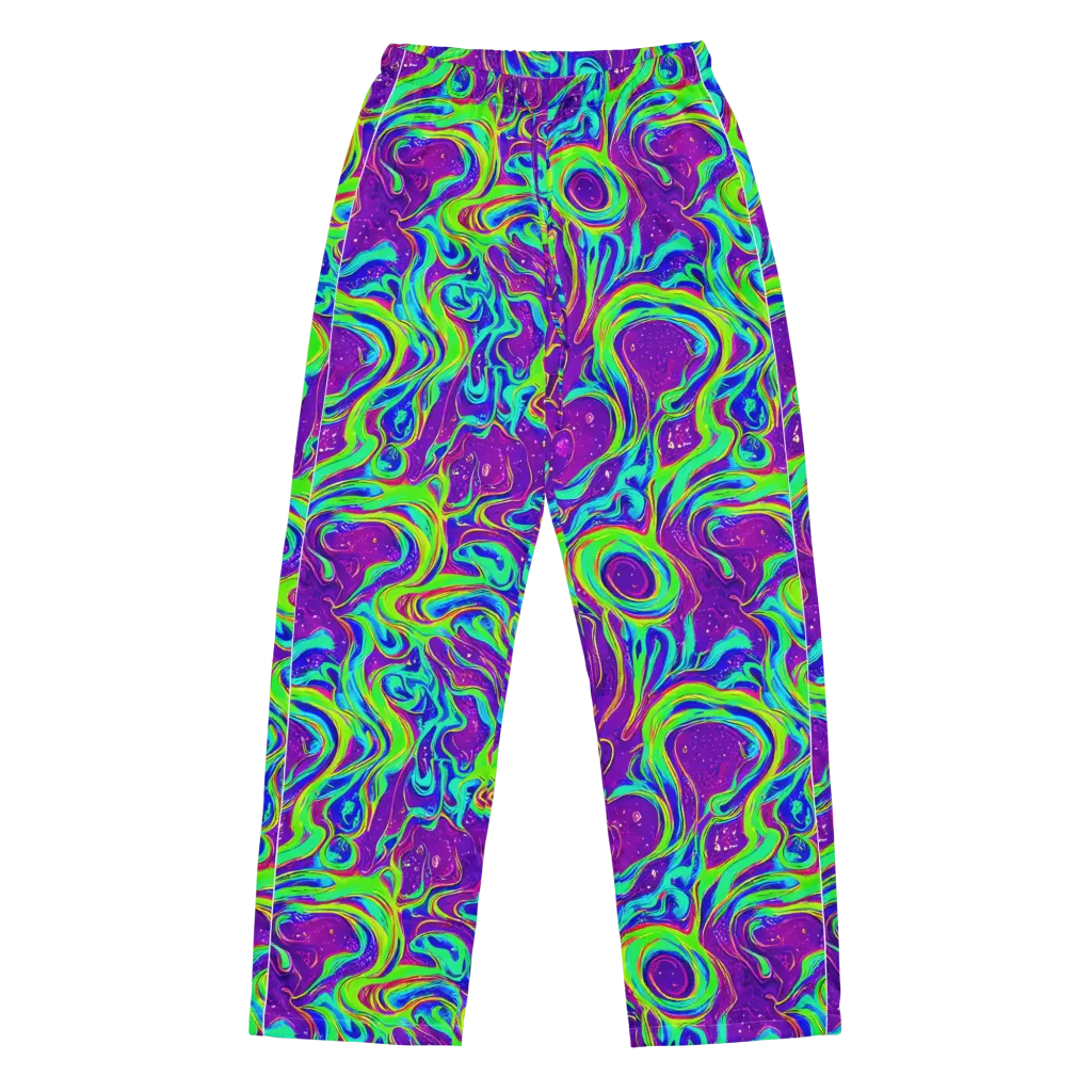 Lucid Lava on Women's Pajama Pants — Front