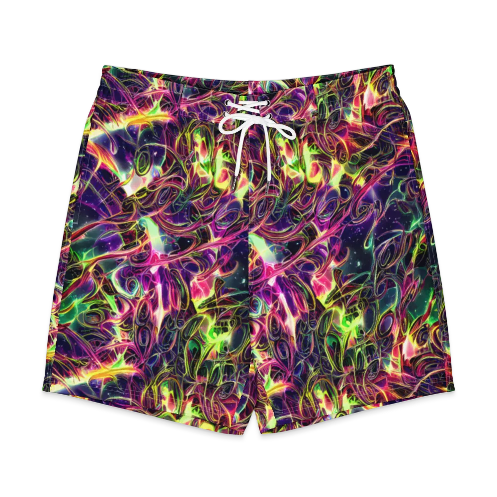 The Color Storm on Men's Board Shorts — Front