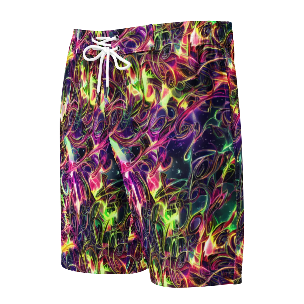 The Color Storm on Men's Board Shorts — Front