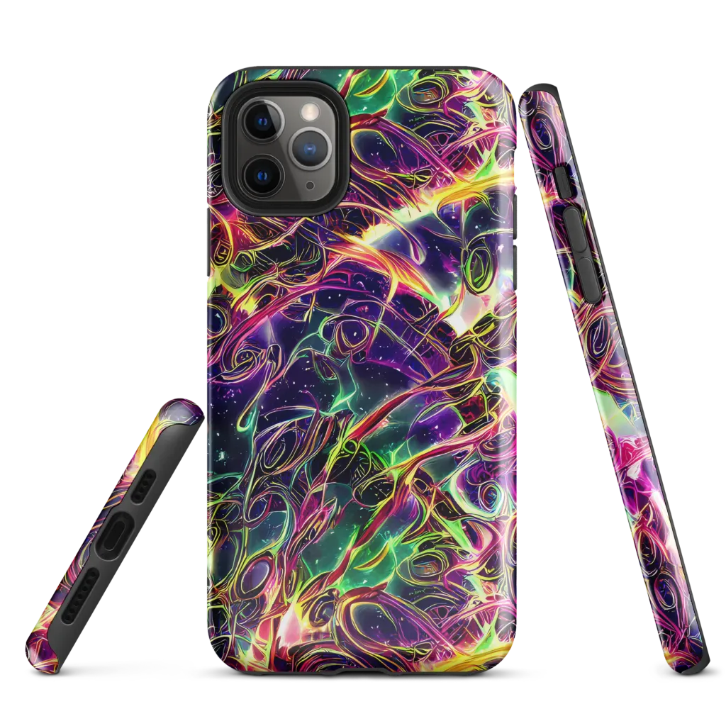 The Color Storm on Tough Case for iPhone® — Front