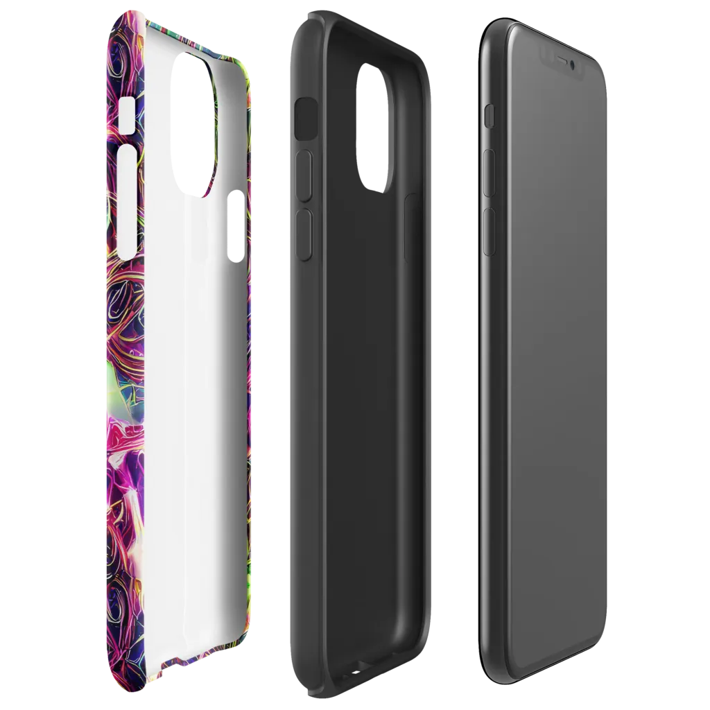 The Color Storm on Tough Case for iPhone® — Right