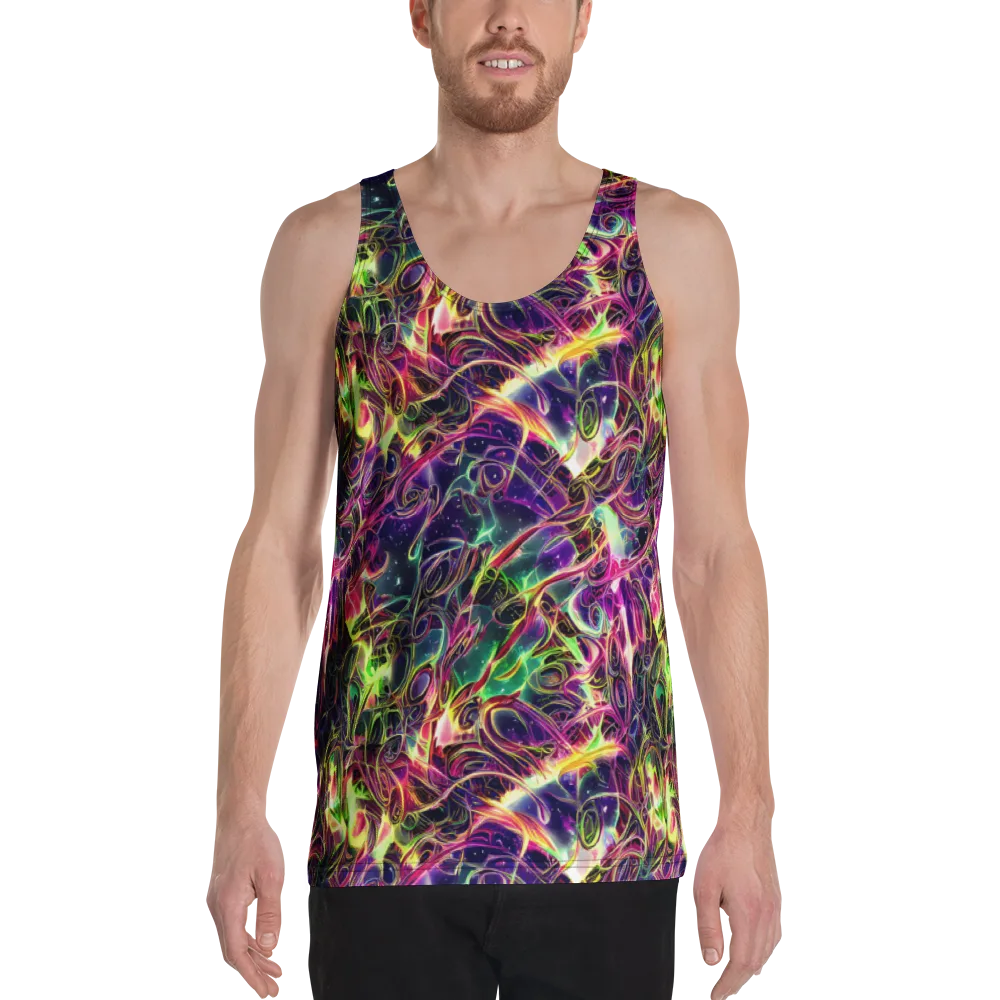 The Color Storm on Men's Tank Top — Front