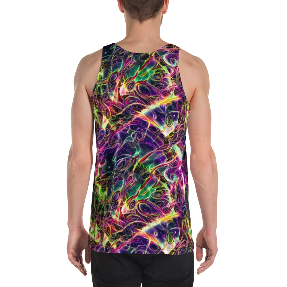 The Color Storm on Men's Tank Top — Back