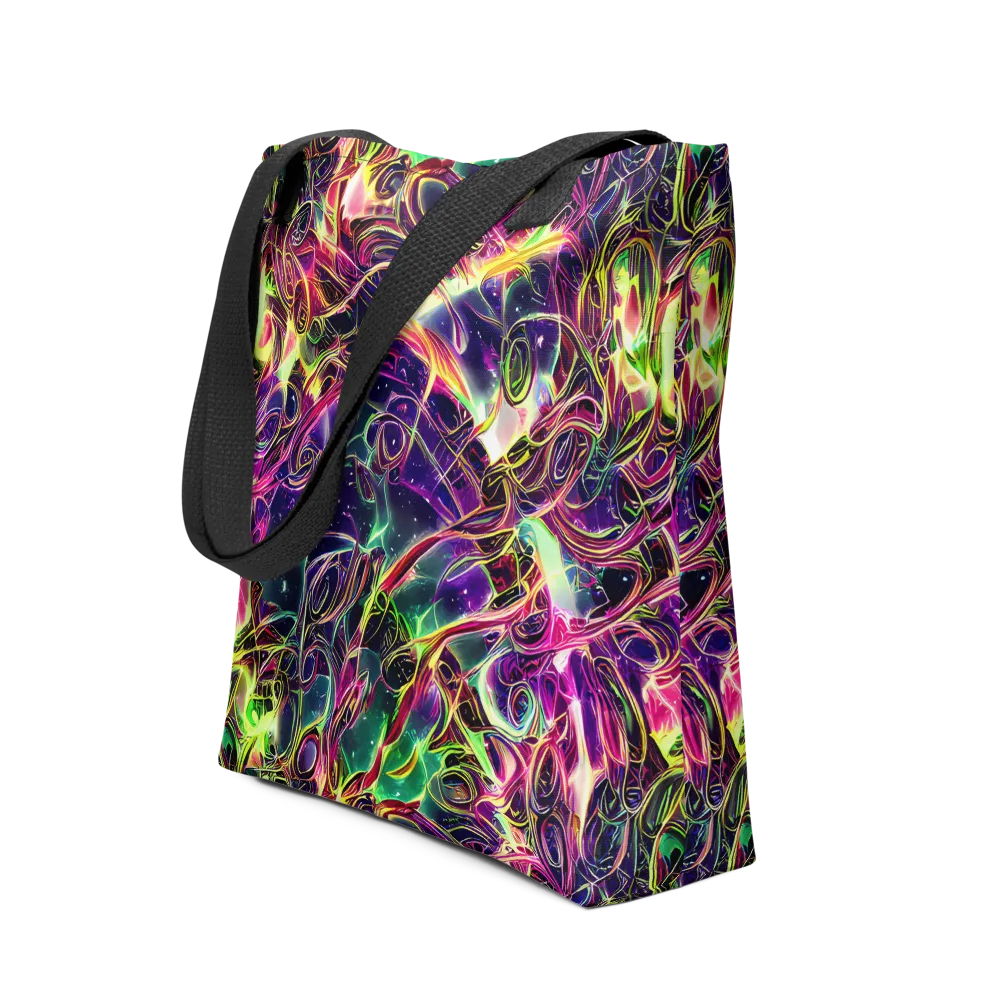 The Color Storm on Tote Bag — Front