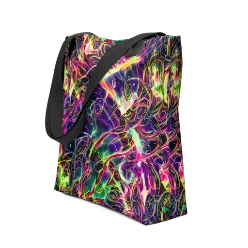 The Color Storm on a Tote Bag