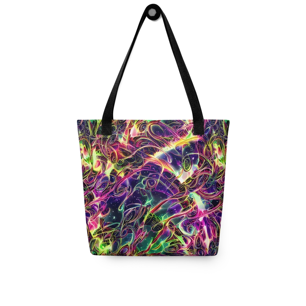 The Color Storm on Tote Bag — Front