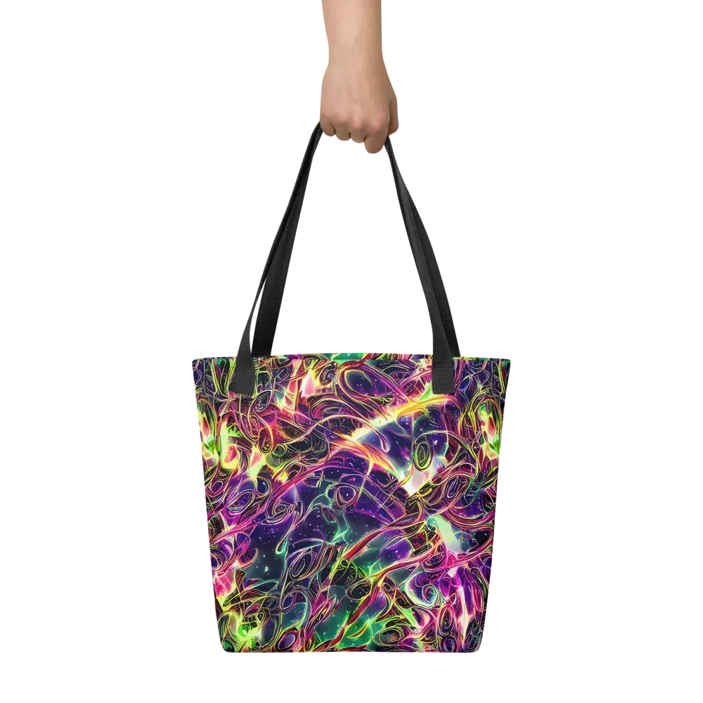 The Color Storm on Tote Bag — Front