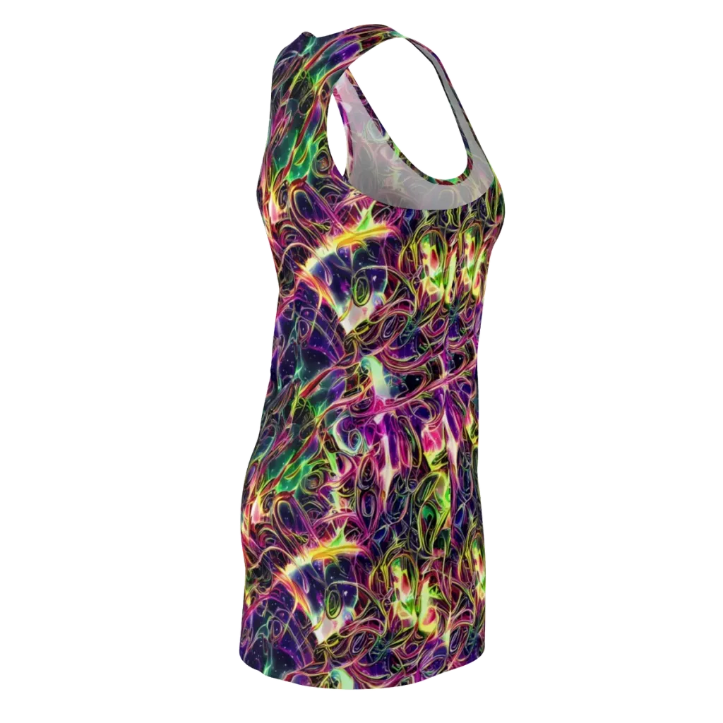 The Color Storm on Racerback Dress — Back Side