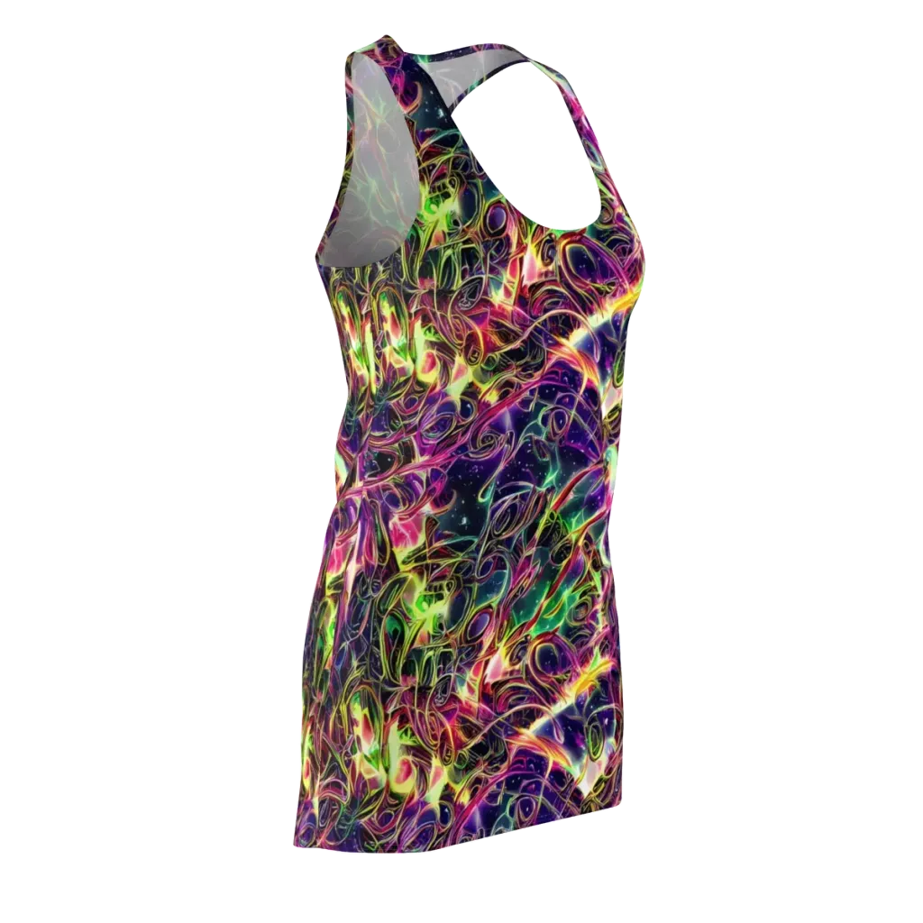 The Color Storm on Racerback Dress — Front Side