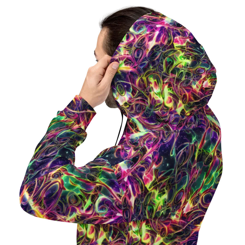 The Color Storm on Hoodie — Back