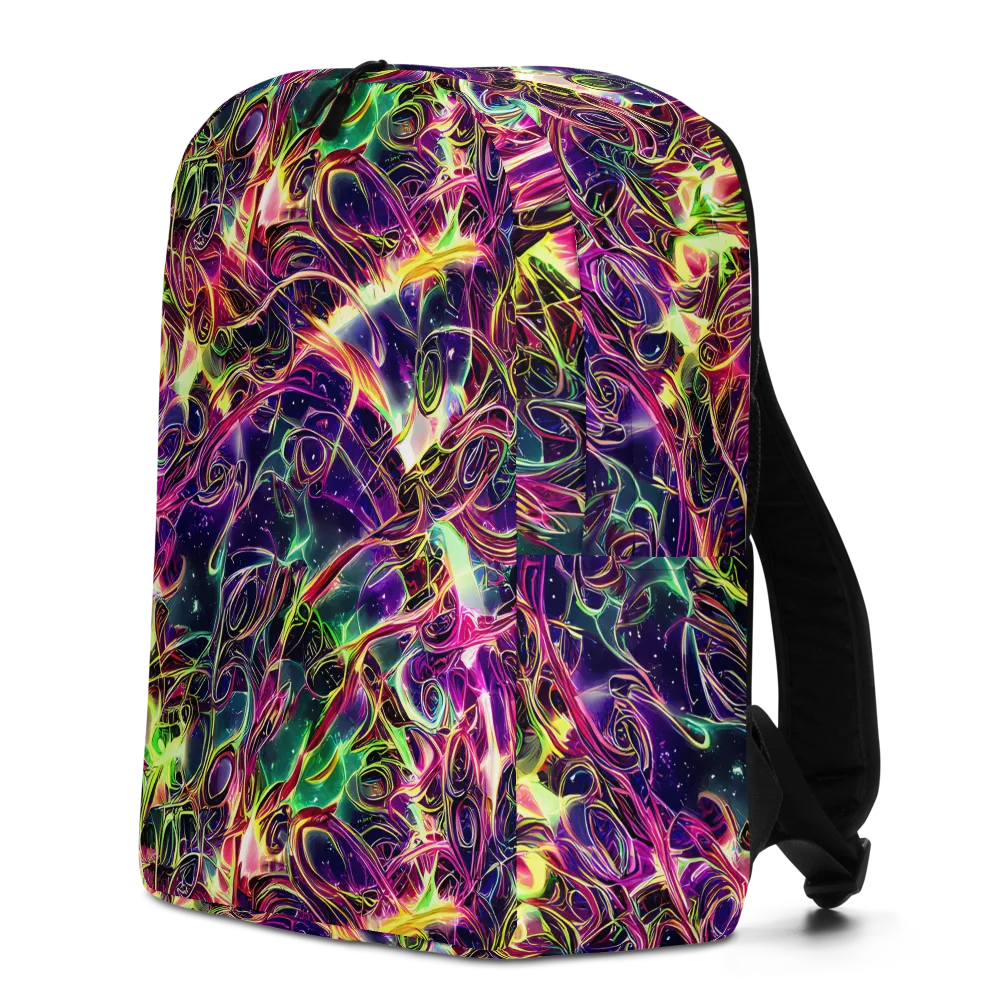 The Color Storm on Minimalist Backpack — Left
