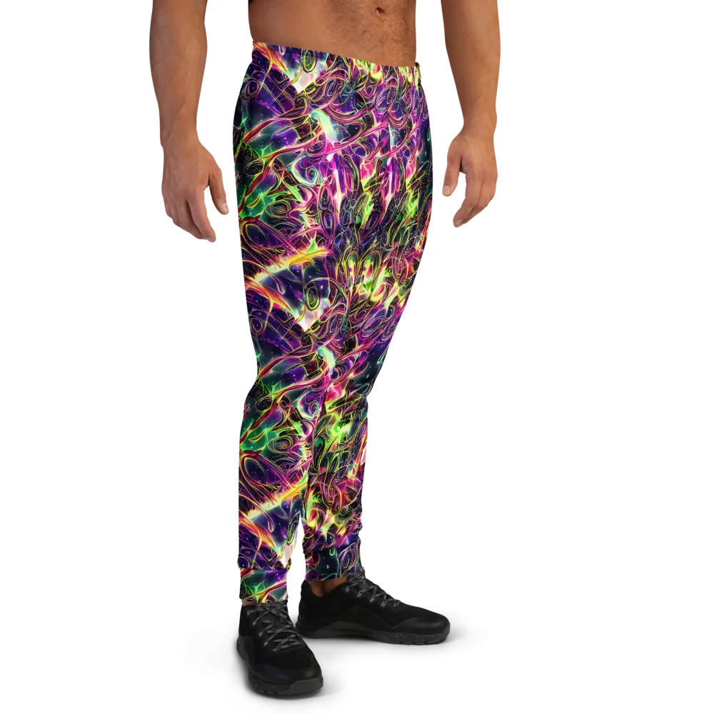 The Color Storm on Men's Joggers — Right