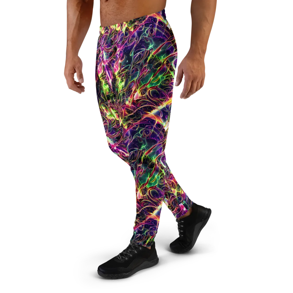 The Color Storm on Men's Joggers — Left