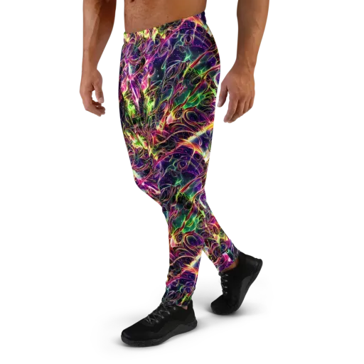 The Color Storm on a Men's Joggers