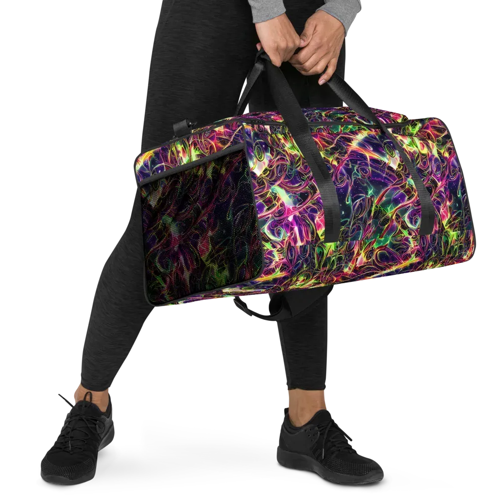 The Color Storm on Duffle Bag — Right Front