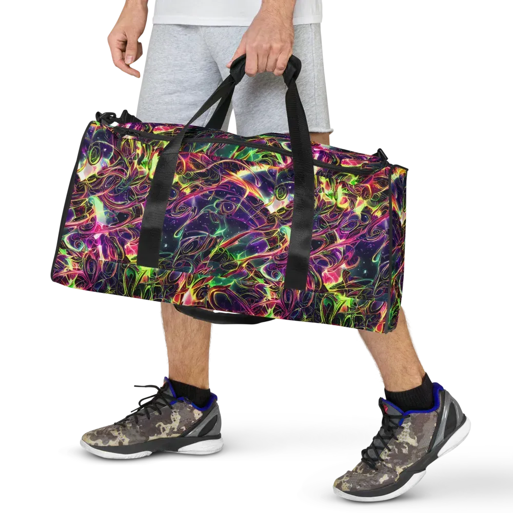The Color Storm on Duffle Bag — Front