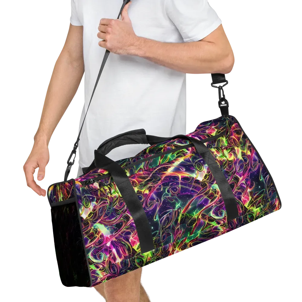 The Color Storm on Duffle Bag — Right Front
