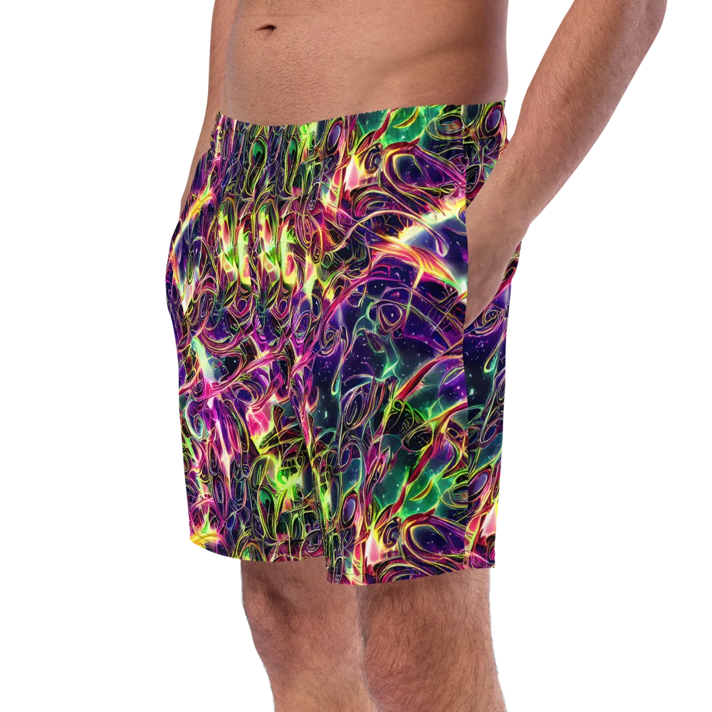 The Color Storm on Swim Trunks — Left Front