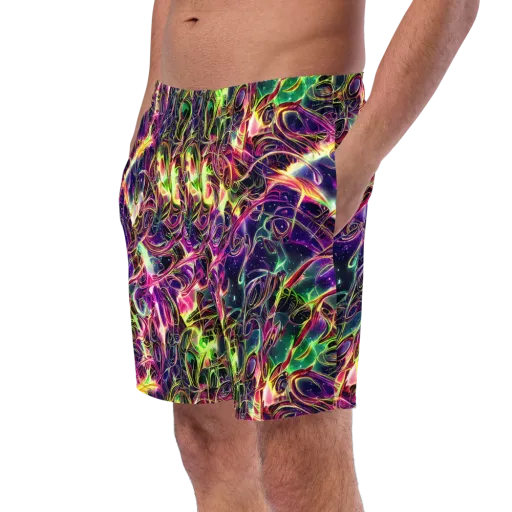 The Color Storm on a Swim Trunks