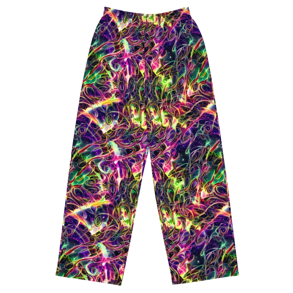 The Color Storm on Wide-Leg Pants — Front