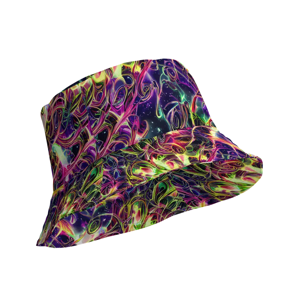 The Color Storm on Reversible Bucket Hat — Product details Outside