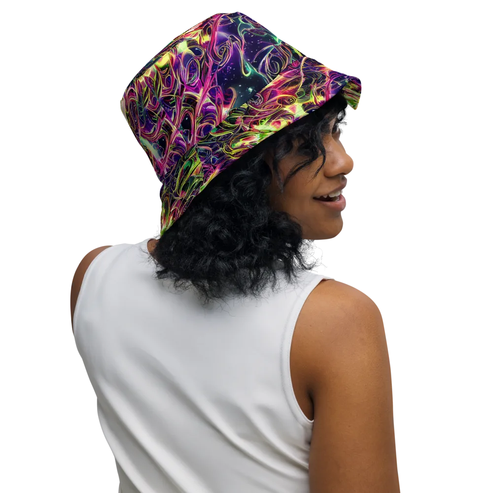 The Color Storm on Reversible Bucket Hat — Right Outside