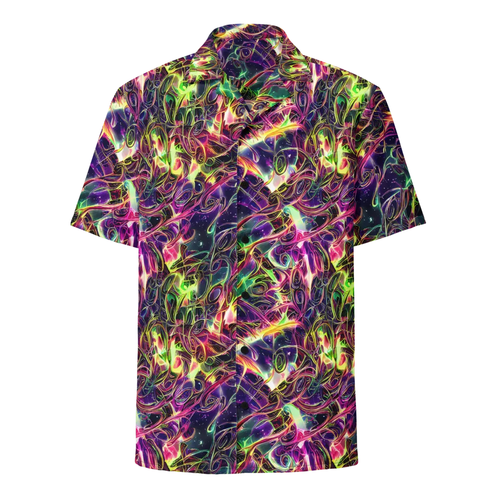 The Color Storm on Button Shirt — Front