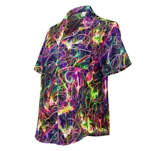 The Color Storm on a Women's Short Sleeve Pajama Top