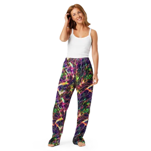 The Color Storm on a Women's Pajama Pants