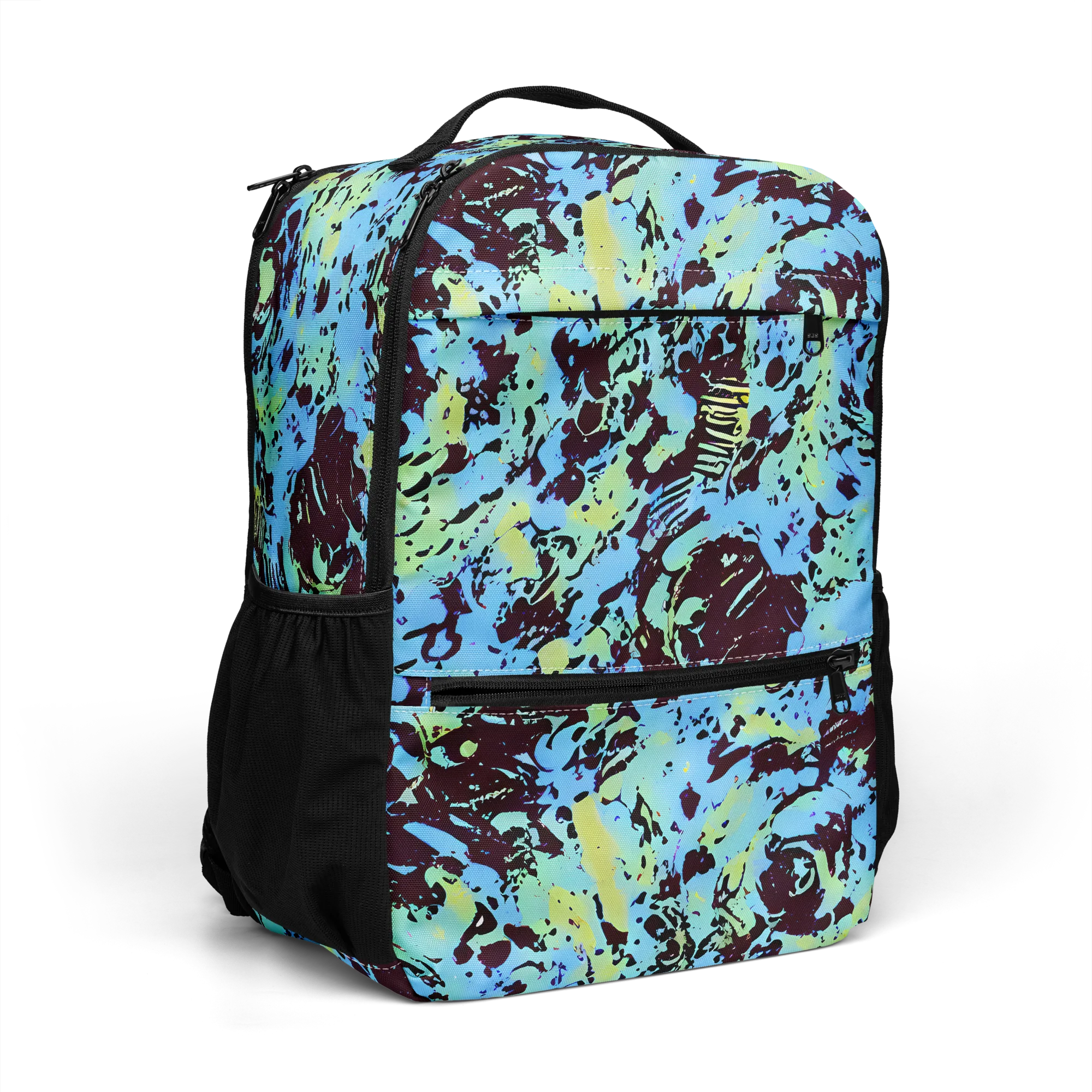 Aqua Static on Utility Backpack — Right Front