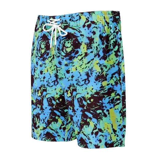 Aqua Static on a Men's Board Shorts