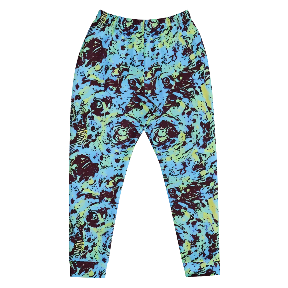 Aqua Static on Men's Joggers — Front