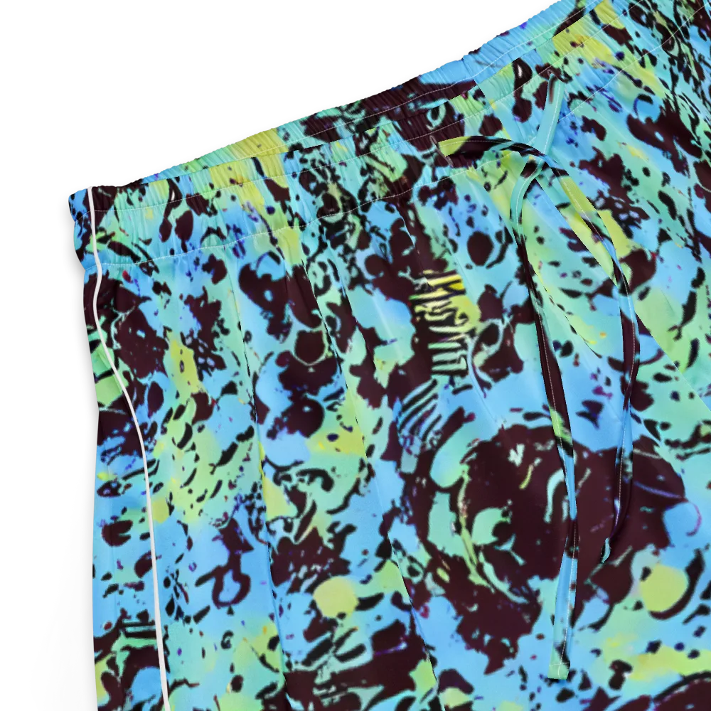 Aqua Static on Women's Pajama Shorts — Product details