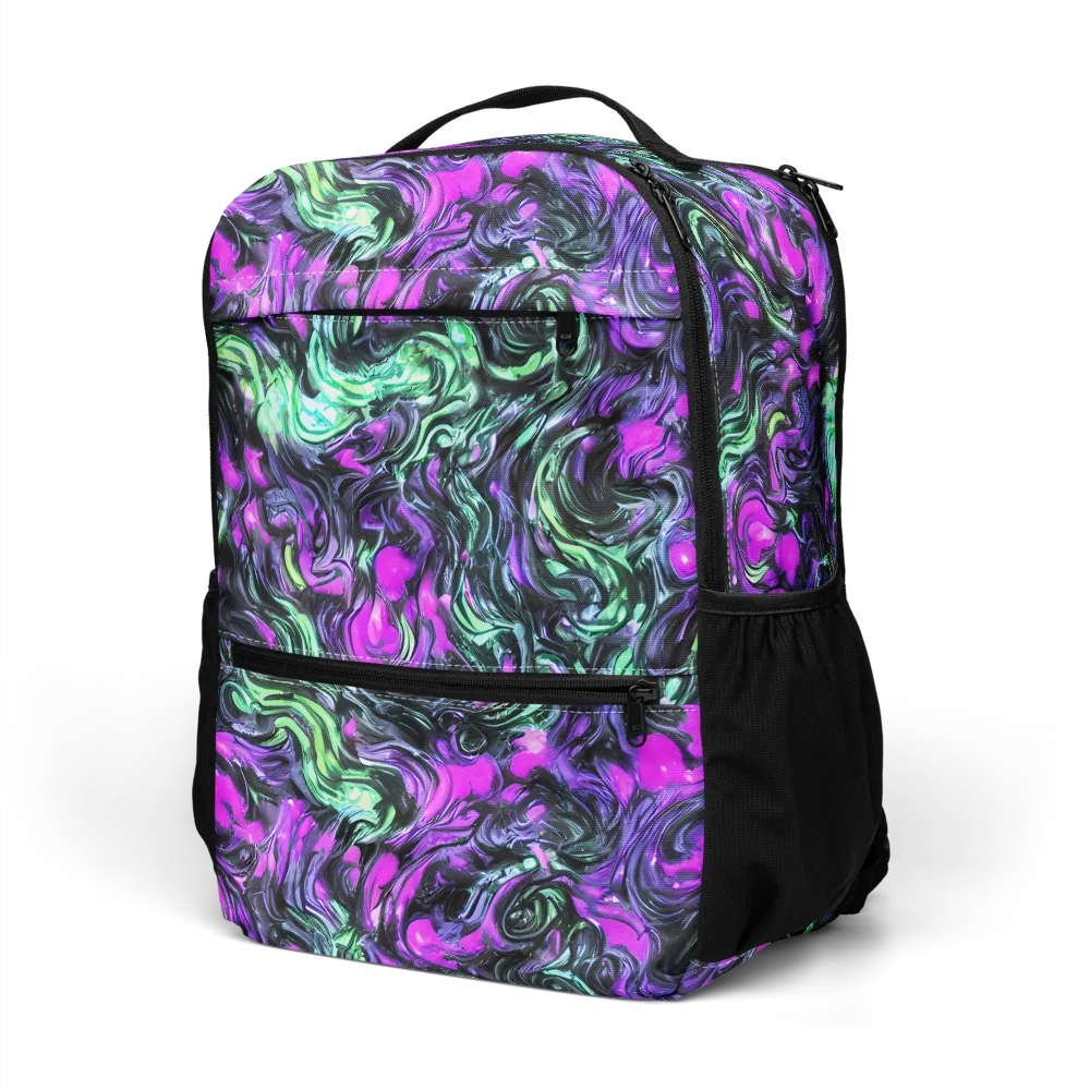 Plasma Ribbons on Utility Backpack — Left Front