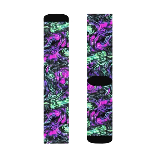 Plasma Ribbons on a Socks