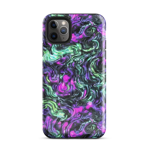 Plasma Ribbons on a Tough Case for iPhone®