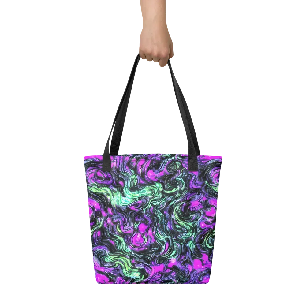 Plasma Ribbons on Tote Bag — Front