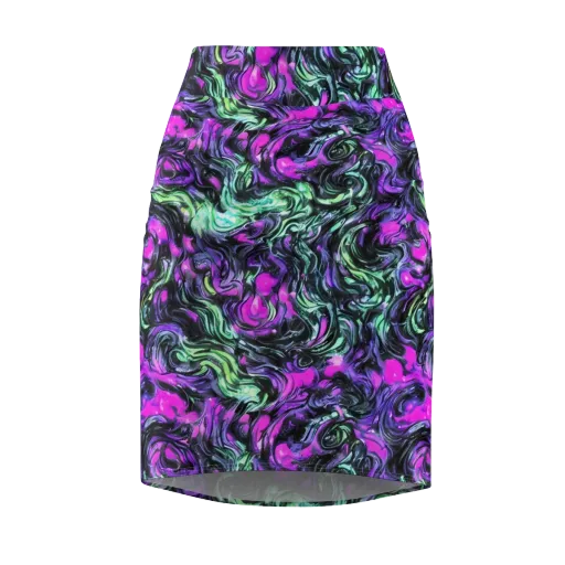 Plasma Ribbons on a Pencil Skirt