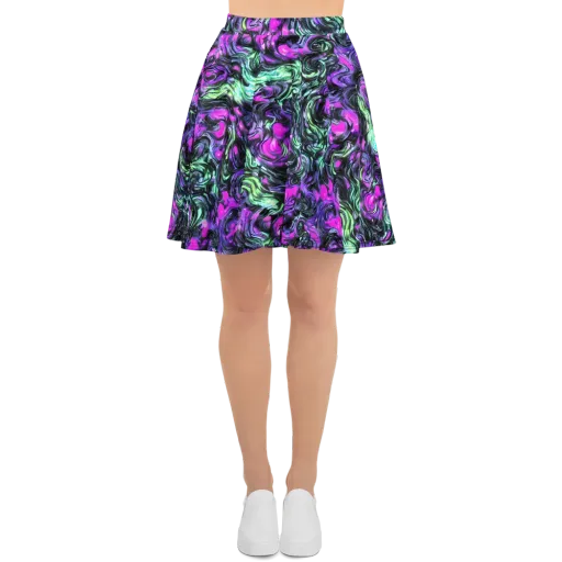 Plasma Ribbons on a Skater Skirt