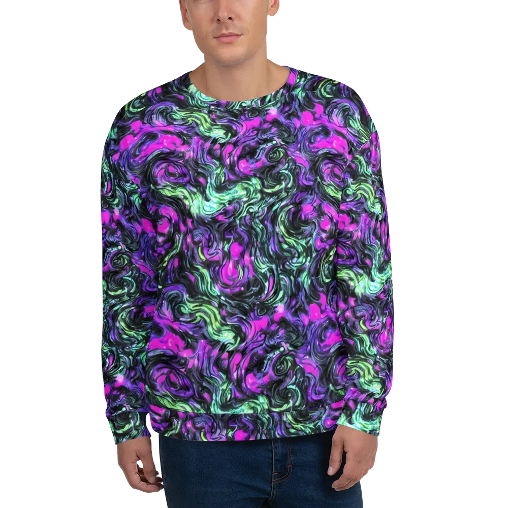Plasma Ribbons on Sweatshirt — Front