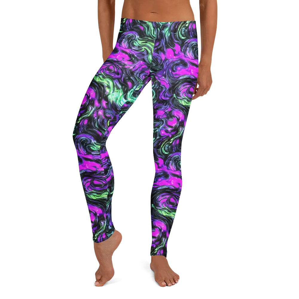 Plasma Ribbons on Leggings — Front