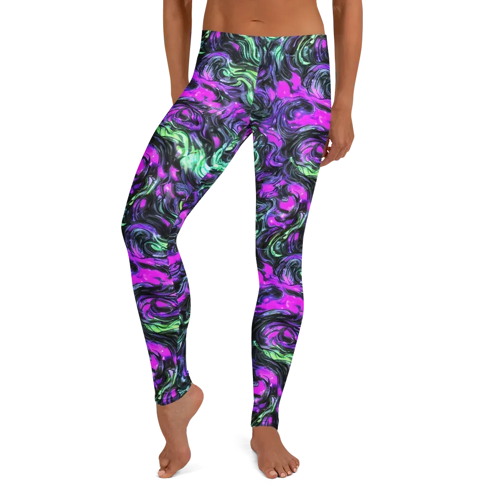 Plasma Ribbons on Leggings — Front