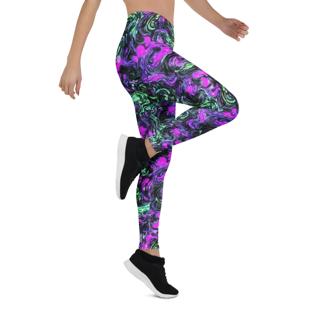 Plasma Ribbons on Leggings — Right