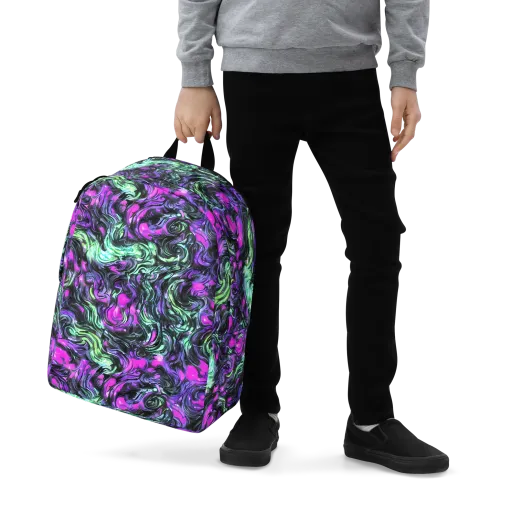 Plasma Ribbons on a Minimalist Backpack