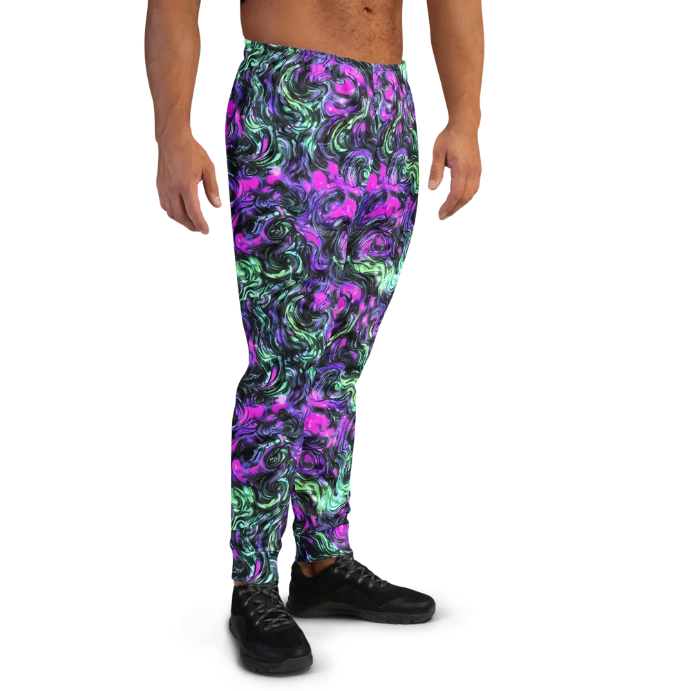 Plasma Ribbons on Men's Joggers — Right