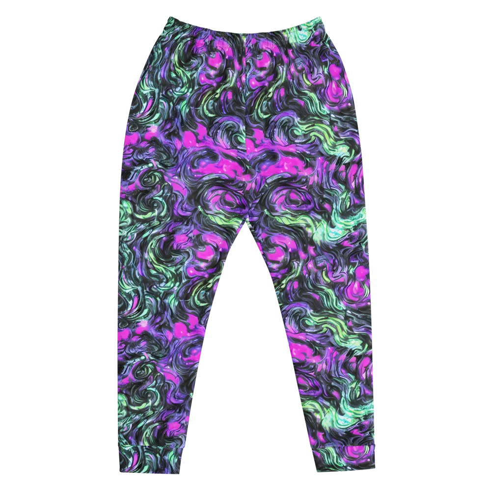 Plasma Ribbons on Men's Joggers — Front