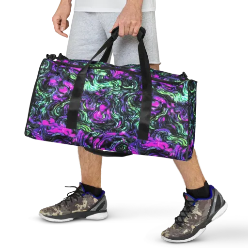 Plasma Ribbons on a Duffle Bag